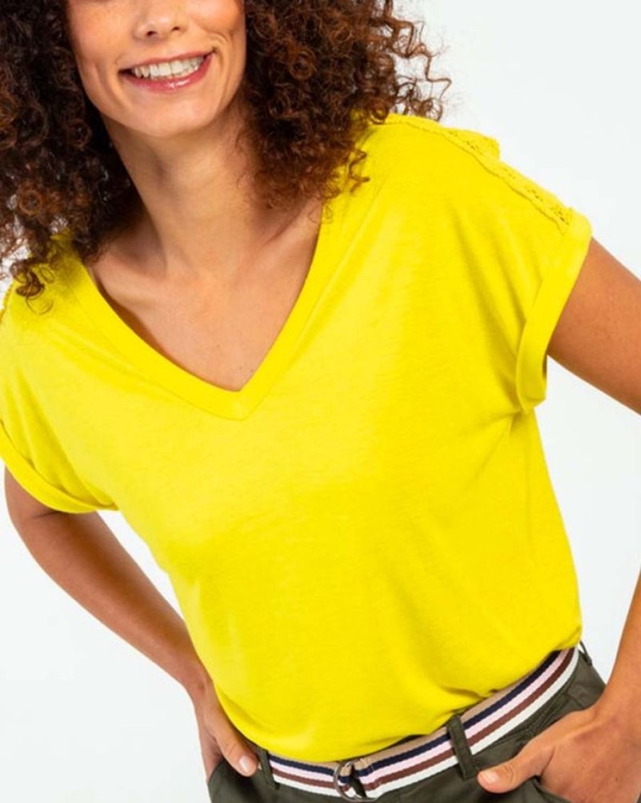 Mise au Green T-Shirt | T-Shirt Victor Jaune Soleil