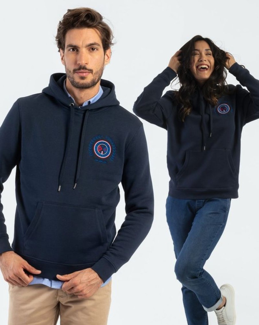 Mise au Green Sweat | Sweatshirt A Capuche Harry Bleu Marine