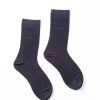 Mise au Green Chaussettes | Chaussettes Unies Bambou Bleu Marine