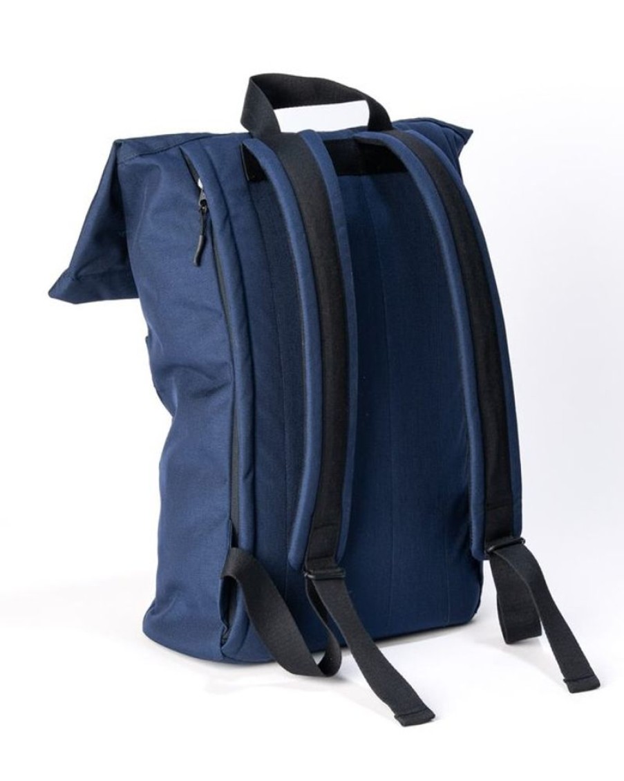 Mise au Green Sac | Sac A Dos Uni Poche Ordinateur Bretelles Ajustables Bleu Marine