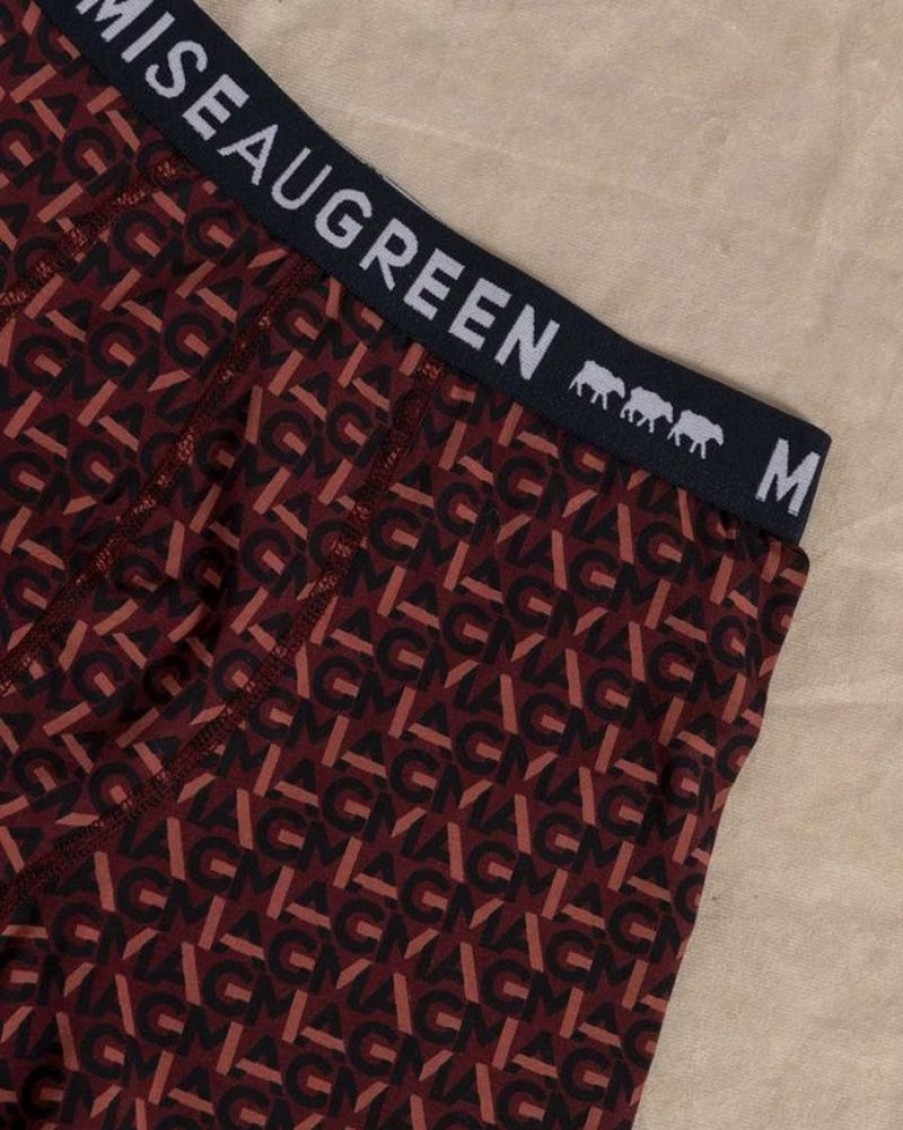 Mise au Green Sous-Vetements & Homewear | Boxer Adam Bordeaux