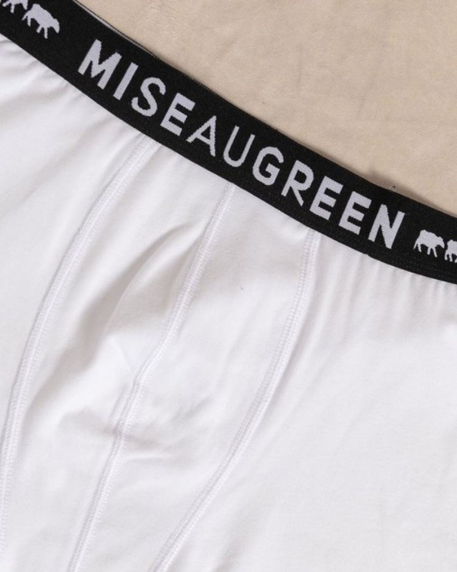 Mise au Green Sous-Vetements & Homewear | Boxer Adrien Blanc