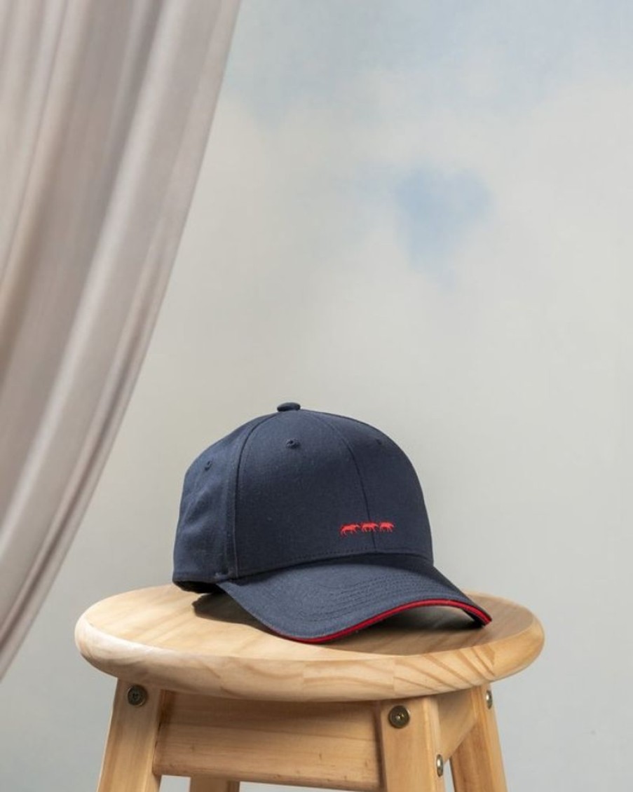 Mise au Green Casquette | Casquette Baseball Unie En Coton Bleu Marine