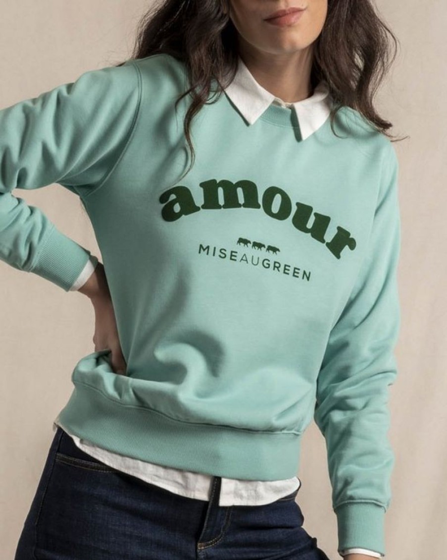 Mise au Green Pull & Cardigan | Sweat Betty Vert Sauge