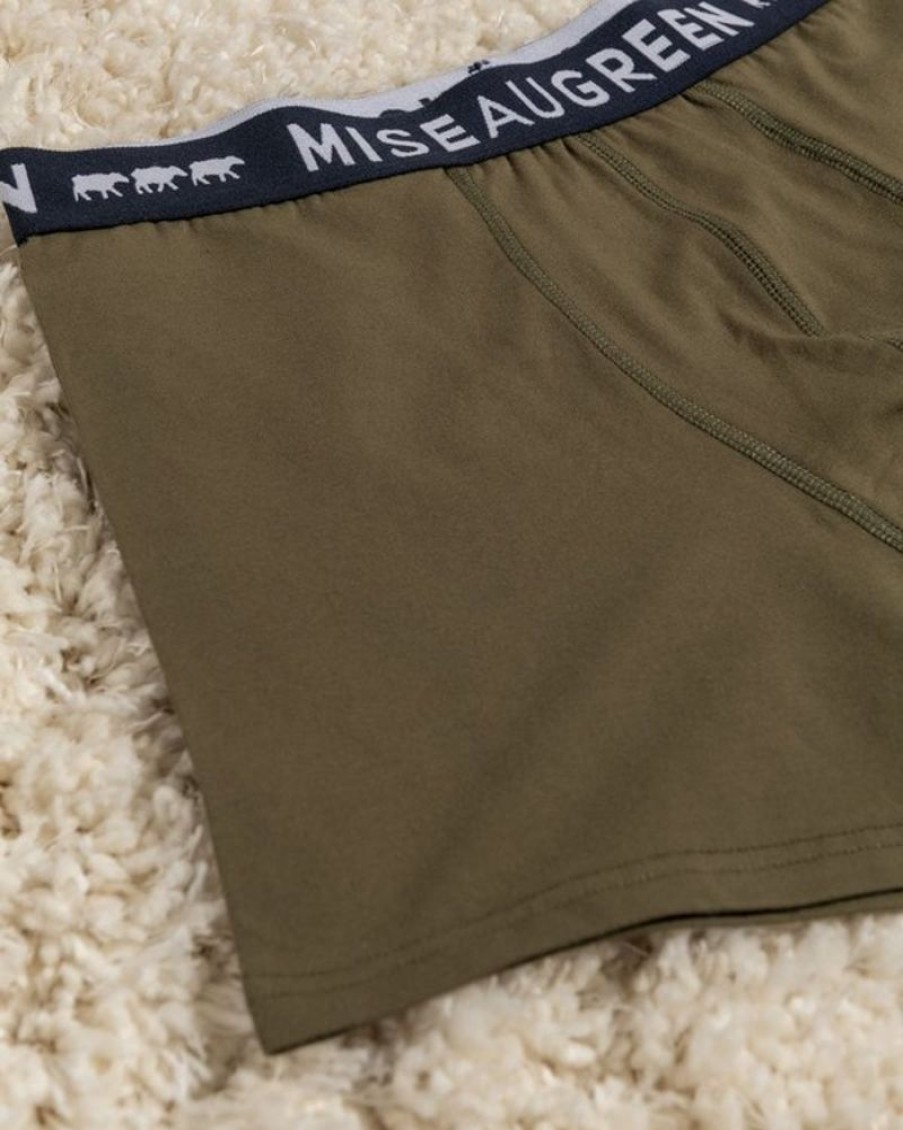 Mise au Green Sous-Vetements & Homewear | Boxer Adrien Kaki