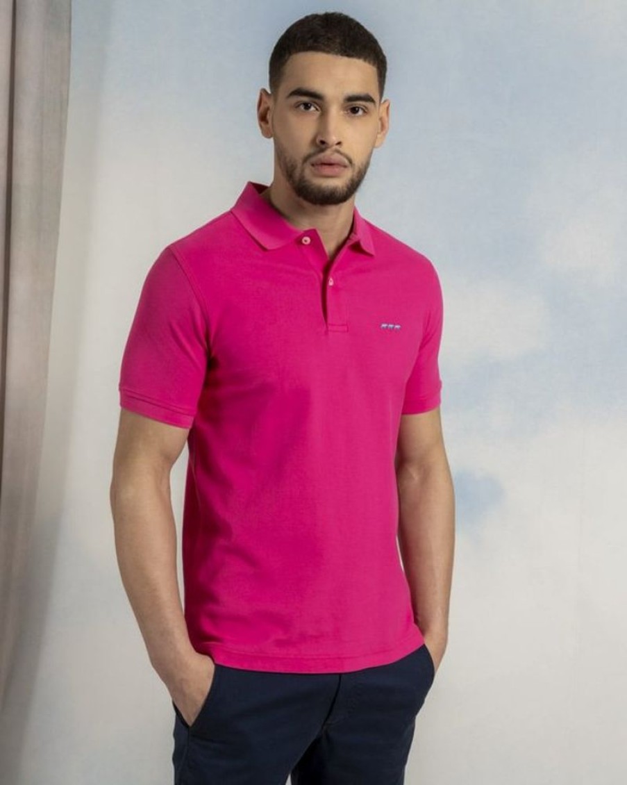 Mise au Green Polo | Polo Douglas Fucshia