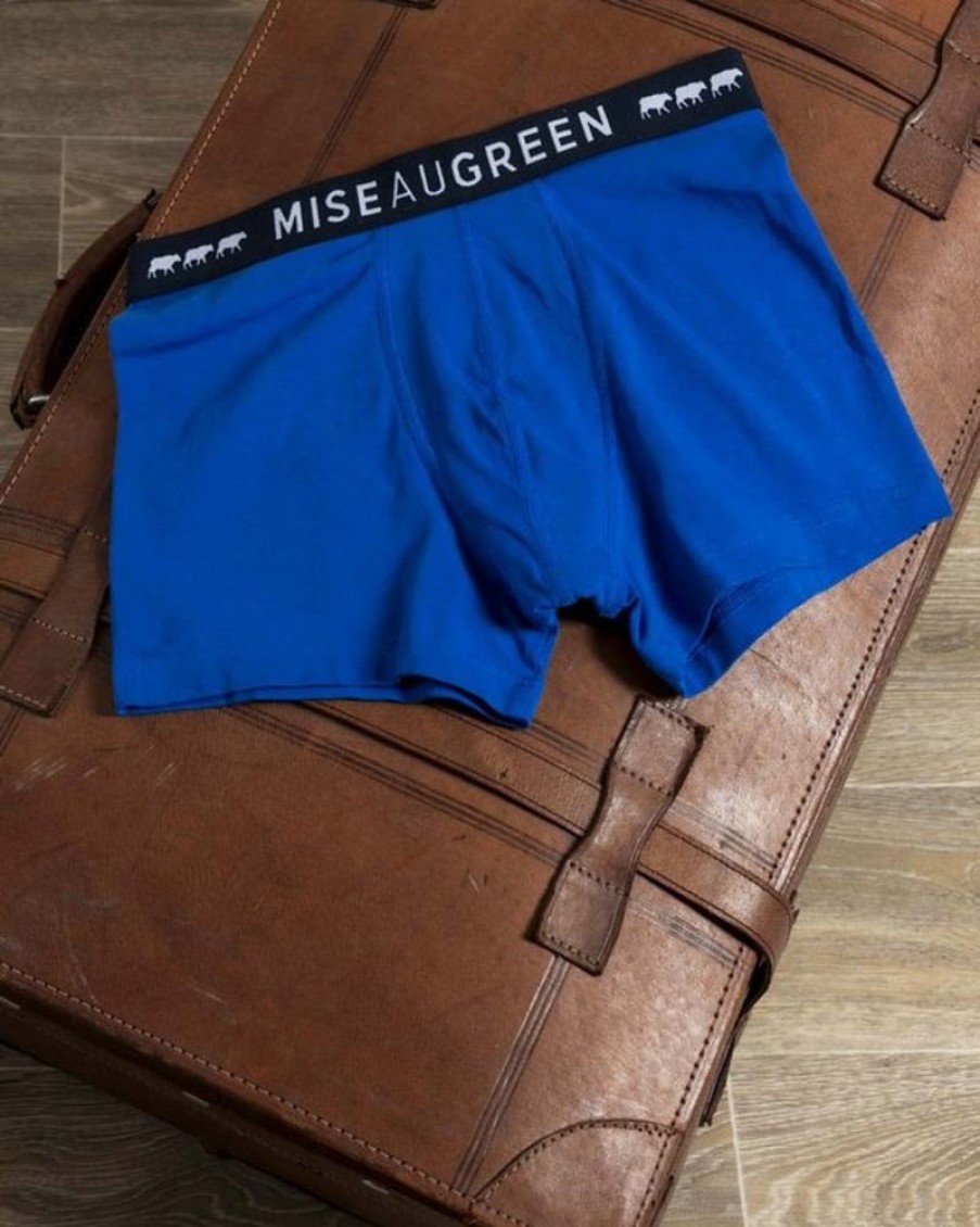 Mise au Green Sous-Vetements & Homewear | Boxer Adrien Bleu