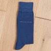 Mise au Green Chaussettes | Chaussettes Unies Bambou Indigo