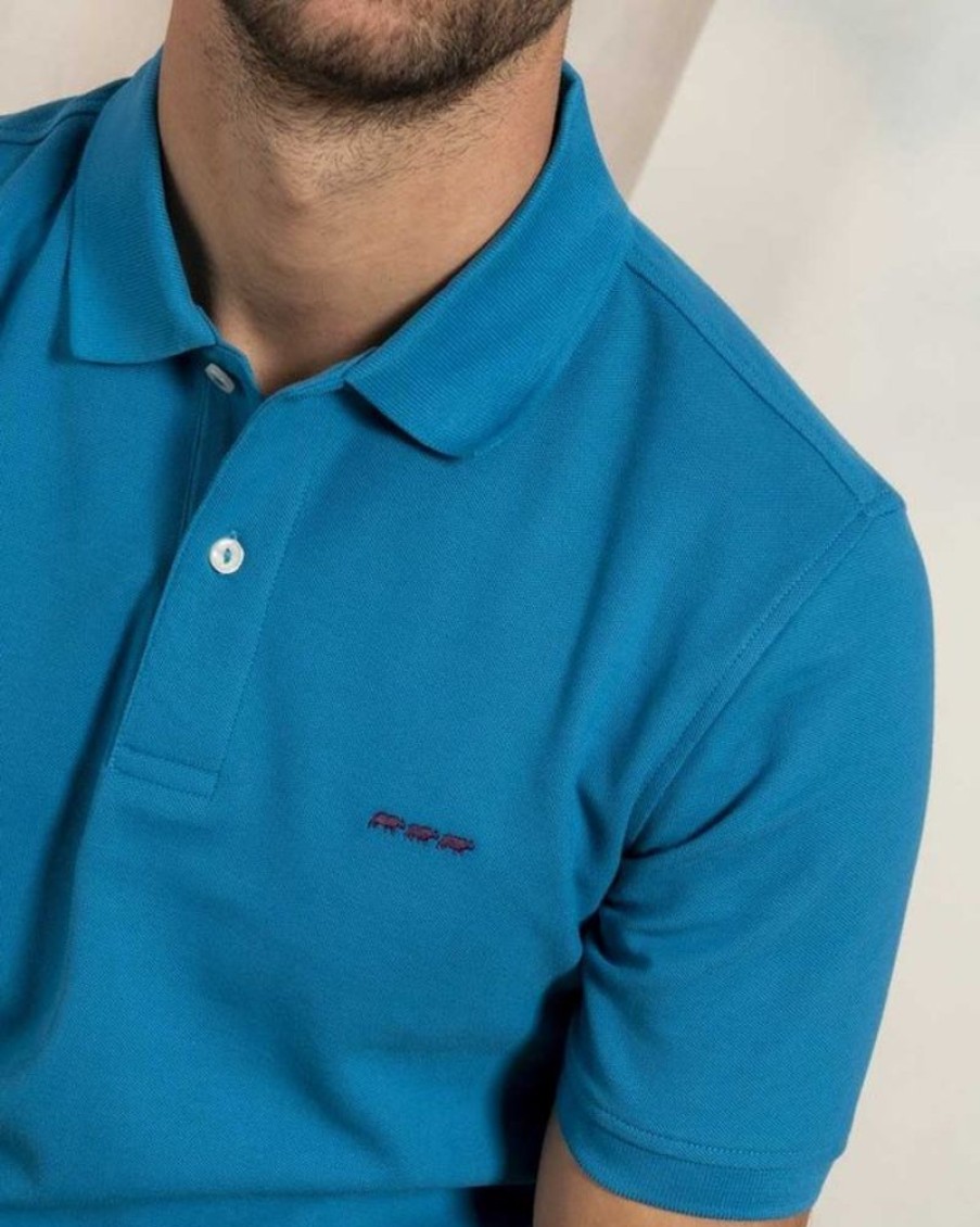 Mise au Green Polo | Polo Douglas Bleu Petrole