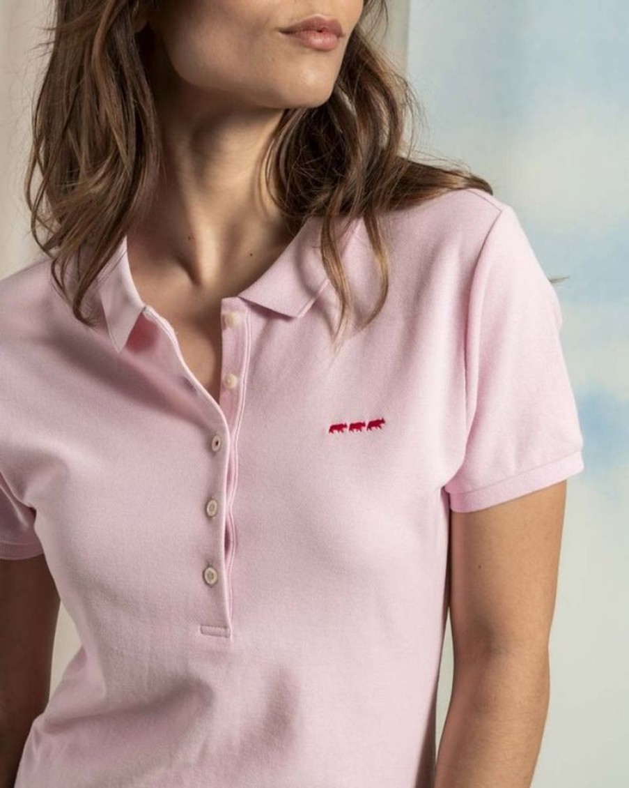 Mise au Green Polo | Polo Jeanne Rose Pale