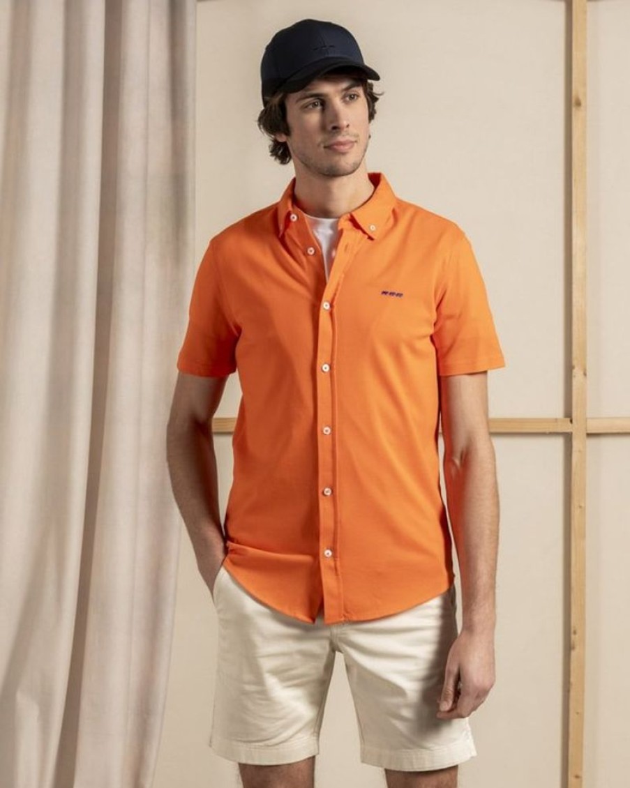 Mise au Green Chemise | Chemise Vanda Orange