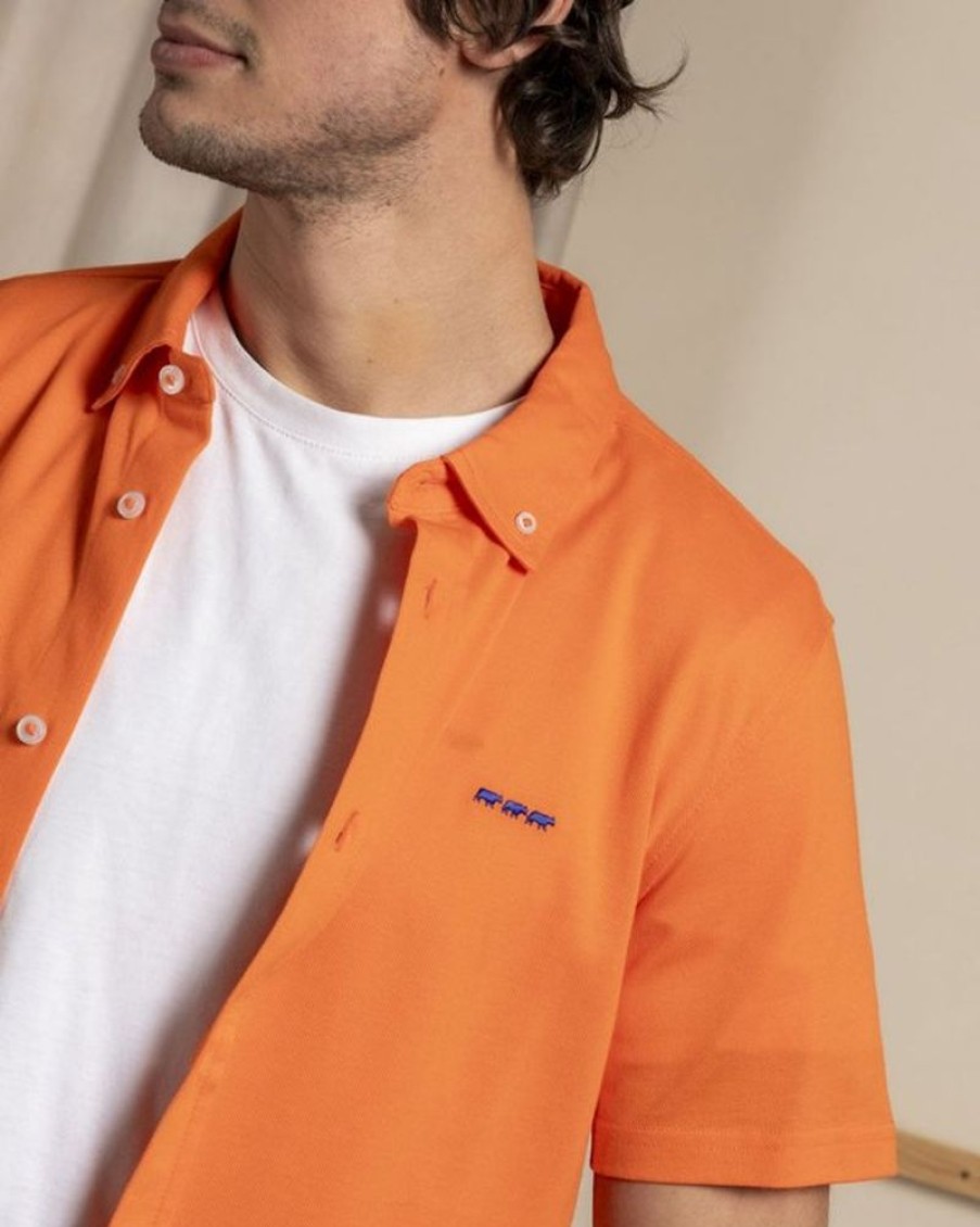 Mise au Green Chemise | Chemise Vanda Orange