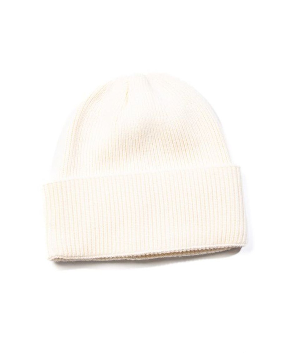 Mise au Green Bonnet | Bonnet Uni Cotes Anglaises Blanc