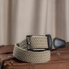 Mise au Green Ceinture & Bretelles | Ceinture Tressee Unie A Boucle Ficelle