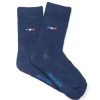 Mise au Green Chaussettes | Chaussettes Unies Trois Petites Vaches Bleu Marine