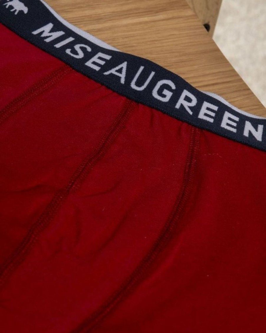 Mise au Green Sous-Vetements & Homewear | Boxer Adrien Rouge