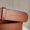 Mise au Green Ceinture | Ceinture Signature Avec Boucle Travaillee Marron