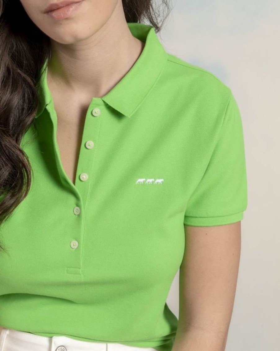 Mise au Green Polo | Polo Jeanne Vert Anglais