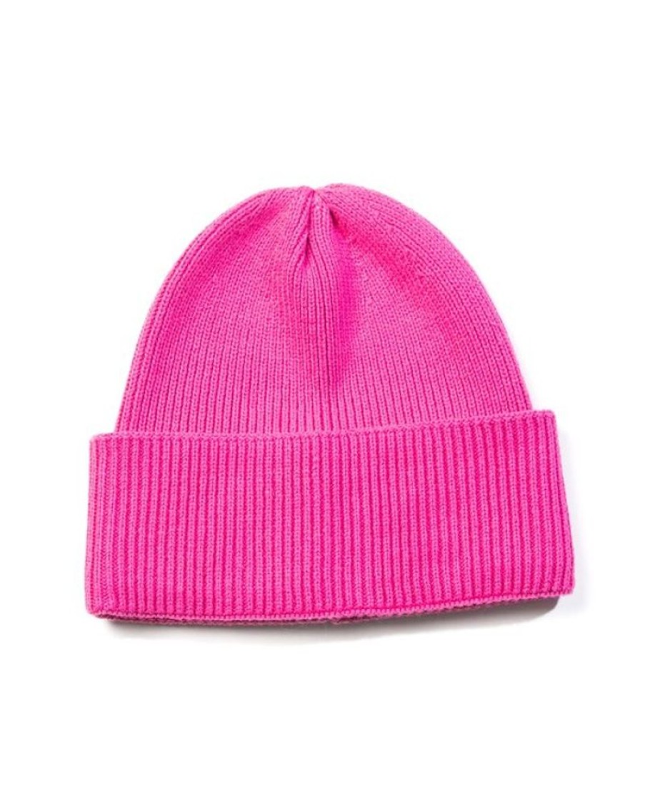 Mise au Green Bonnet | Bonnet Uni Cotes Anglaises Rose