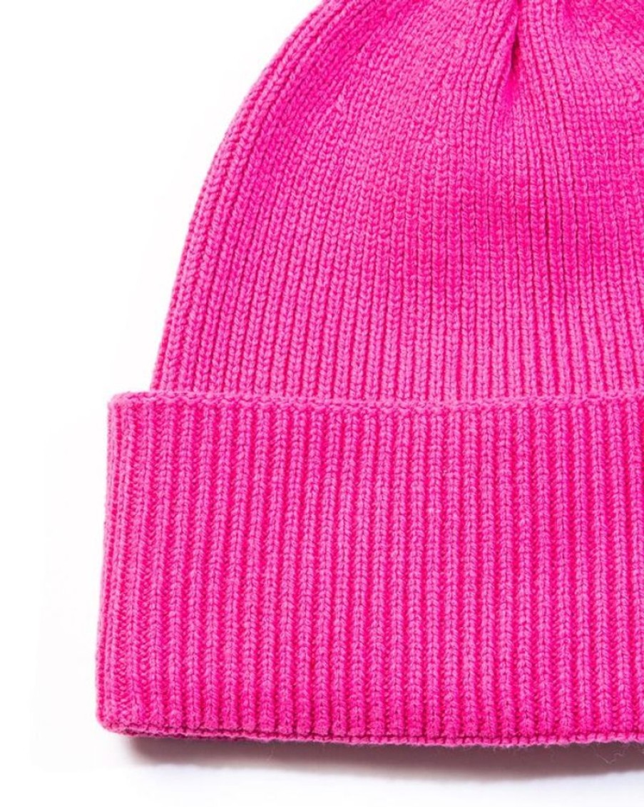 Mise au Green Bonnet | Bonnet Uni Cotes Anglaises Rose