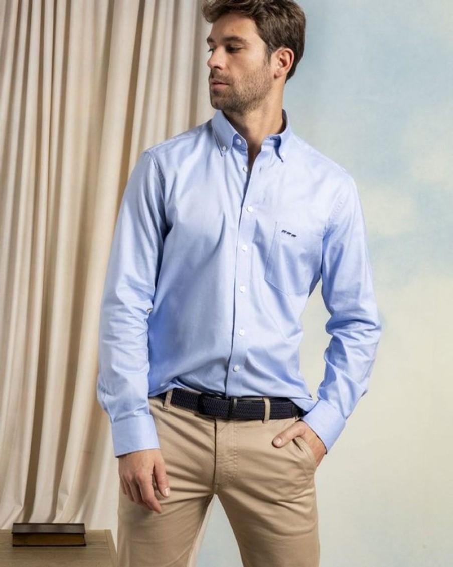 Mise au Green Chemise | Chemise Unie Ciel