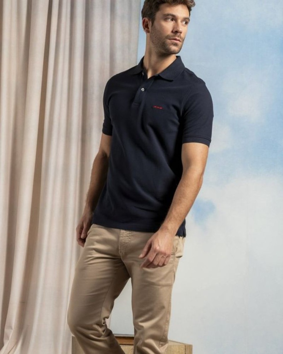 Mise au Green Polo | Polo Douglas Bleu Marine