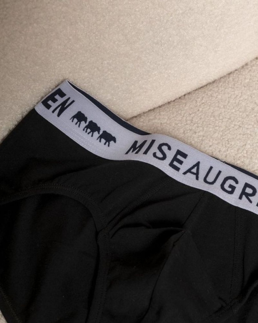 Mise au Green Sous-Vetements & Homewear | Slip Brandy Noir