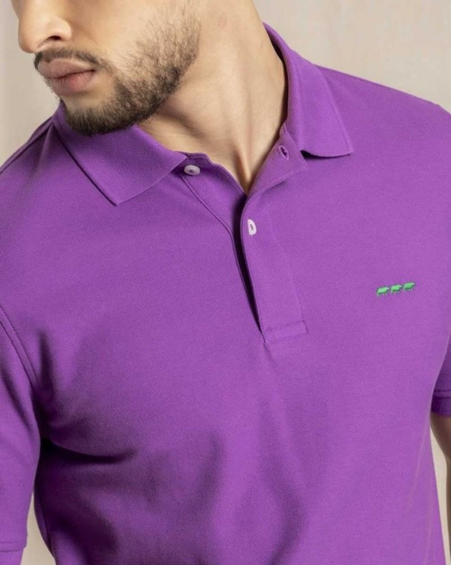 Mise au Green Polo | Polo Douglas Violet