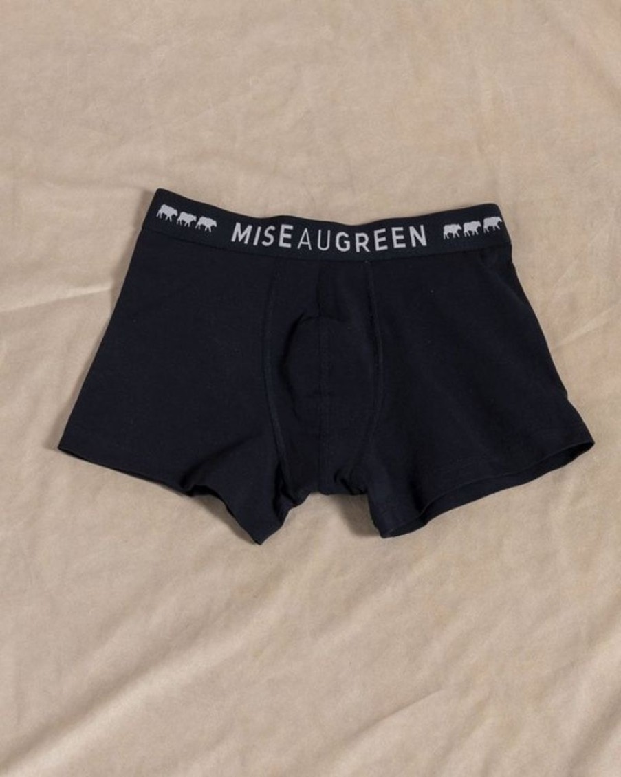 Mise au Green Sous-Vetements & Homewear | Boxer Adrien Bleu Marine